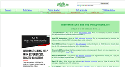 Desktop Screenshot of greluche.info